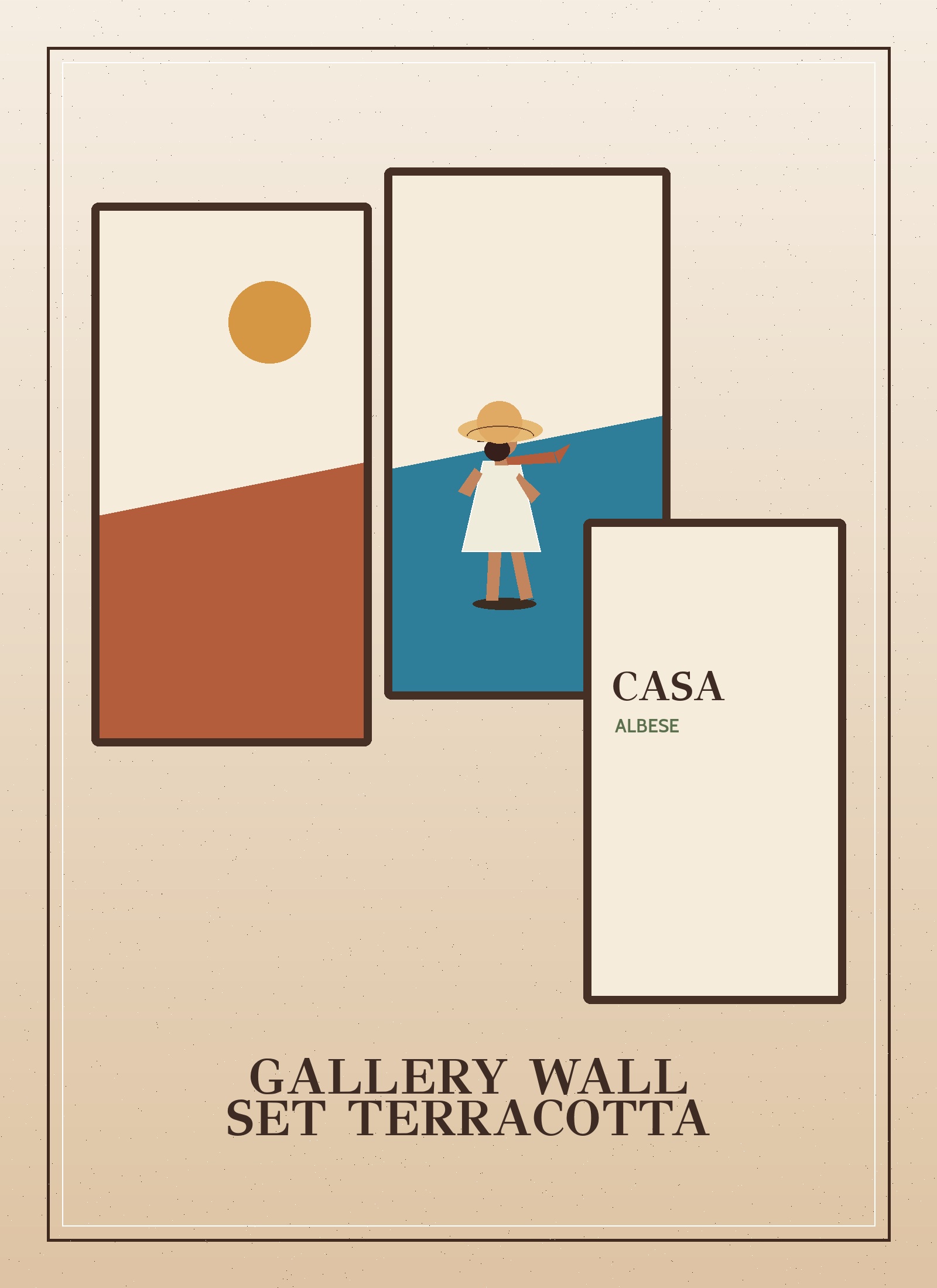 Terracotta Gallery Set