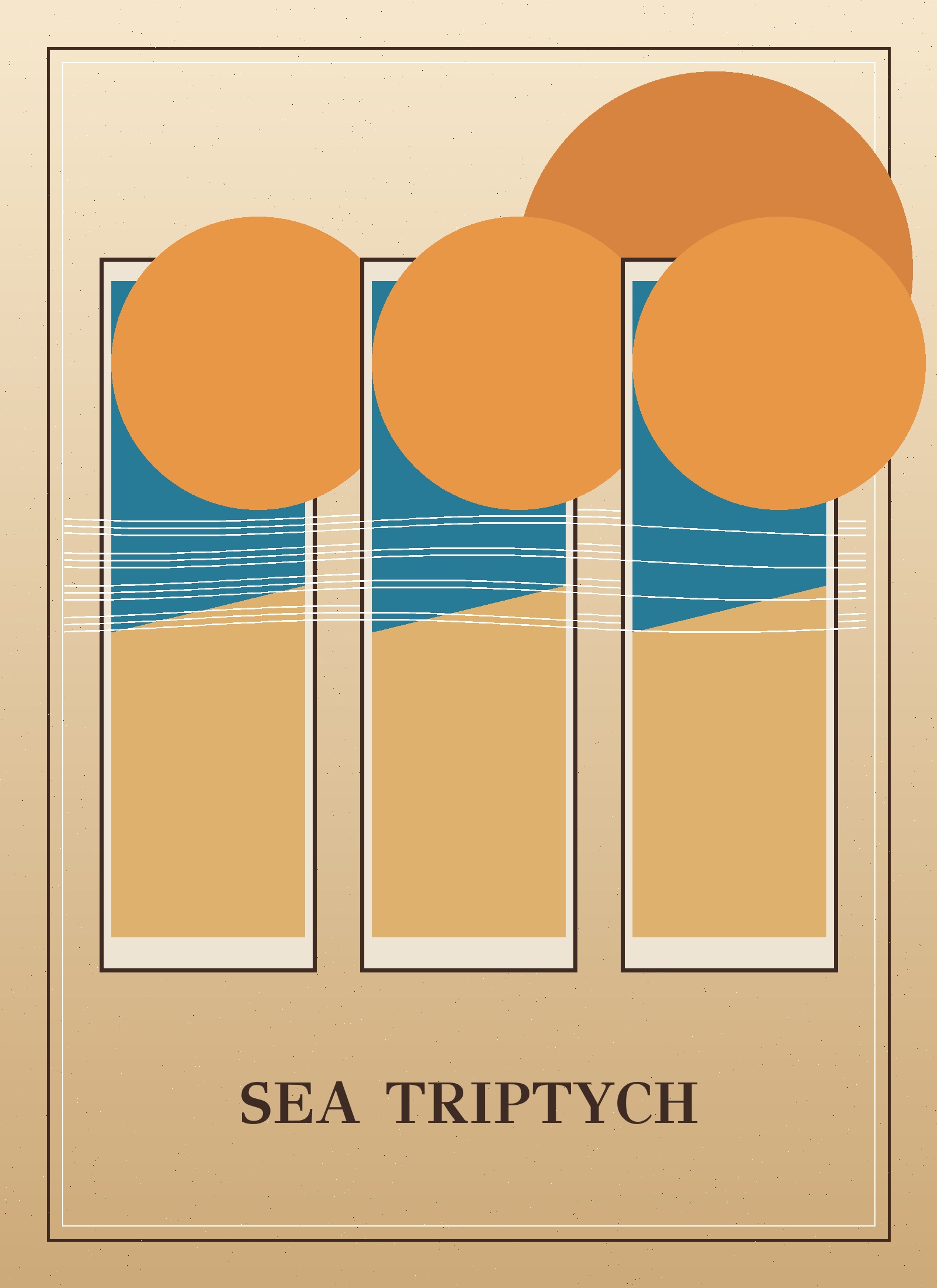 Mediterranean Sea Triptych