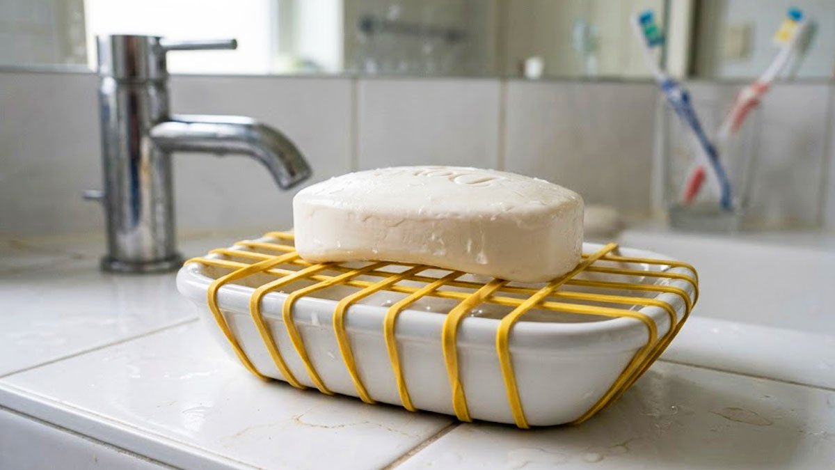 «Non gettate gli elastici gialli, portateli in bagno»... Una volta scoperti questi metodi, li userete per sempre