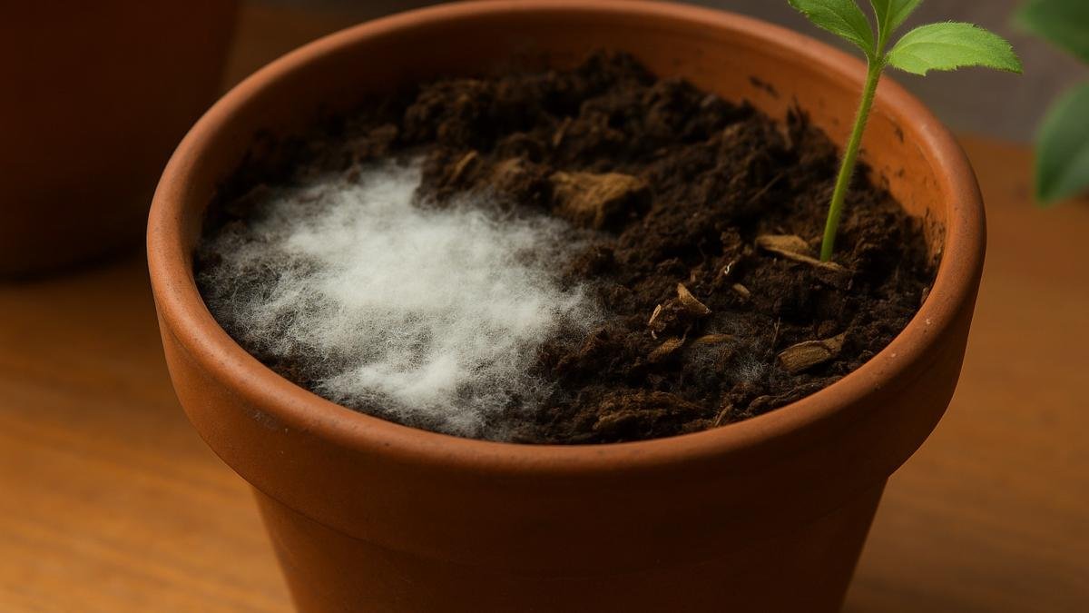 Il terriccio delle piante fa muffa o si riempie di moscerini una spezia può aiutare